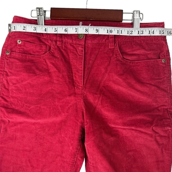 BODEN Red Corduroy Pants Women’s Size 6 Regular 5 Pocket Trouser - Picture 5 of 9